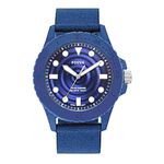 Fossil Men's FB-01 Stainless Steel Dive-Inspired Casual Quartz Watch, Blue Solar, One Size, FB - 01 Solar-Powered #Tide Ocean Material® Watch - FS5893