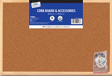 Tallon 300 x 450mm Cork Board, 4278