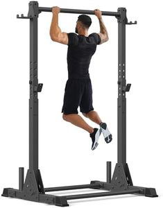 Jusgym Pull Up Station, Multifunctional Pull Up Bar Free Standing for Strength Training, Height Adjustable Power Tower, 600LBS Weight Capacity