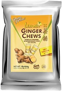 Prince of Peace Ginger Chews With Lemon, 1 lb. – Candied Natural Candy