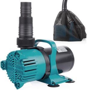 Alpine Corporation 3000 GPH Vortex Energy-Saving Pump for Ponds, Fountains, Waterfalls, and Water Circulation