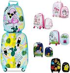 KOTEK Kids Carry On Luggage Set, 16