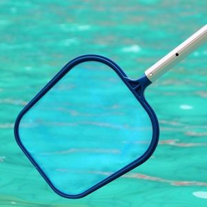OFKP Pool Swimming Pool Leaf Skimmer Net, Pool Skimmer Net for Fast Cleaning of The Finest Debris Lightweight, Swimming Pond net for Indoor and Outdoor Swimming Pools Hot Spring Pools Fish Tank