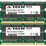 A-Tech 2GB KIT (2 x 1GB) For Toshiba Toshiba Satellite M45-S351 M45-S3511 M45-S355 M45-S3551 M45-S3552 M45-S3553 M45-S359 M45-S3591 M45-SP351 M45-SP355 M4. SO-DIMM DDR NON-ECC PC2700 333MHz RAM Memory