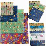 Beeswax Wraps,UK HANDMADE, Random C