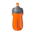 Tommee Tippee Insulated Straw Toddler Tumbler Cup - 12 Plus Months, 1pk, Orange, 549357, 1 Count (Pack of 1)