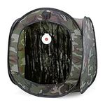 Gogogmee Tents Shooting Tent Weather Resistant Tent Camouflage Tent Training Tent Slingshot Target Recyclable