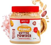 MYPB Peanut Butter Powdered High-Protein 54Gm|Make 2X Quantity When Mixed With Water/Milk|No Preservatives, Soya Oil Free, No Cholesterol|Spread Shake Bake|Gluten Free Vegan|Original