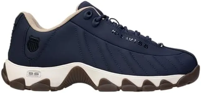 K-Swiss Men's ST329 CMF Sneaker, Phantom/Black/Safari, 9.5 M