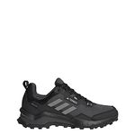 adidas Women's Terrex AX4 Gore-TEX Hiking, Black/Grey/Mint Ton, 8