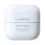 LANEIGE Water Bank Blue Hyaluronic Gel Moisturizer with Mint Extract: Mini, Squalane, Hydration, Barrier-Boosting