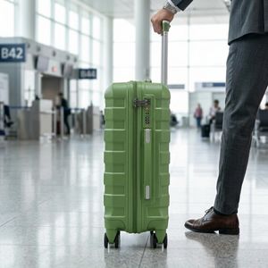 RMW Medium Hard Shell Suitcase – Ice Blue Luggage