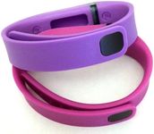 Set Large L 1pc Violet 1pc Purple/Pink Replacement Bands for Fitbit FLEX Only With Clasps /No tracker/ Wireless Activity Bracelet Sport Wristband Fit Bit Flex Bracelet Sport Arm Band Clasp Armband