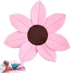 Baby Bath Blooming Flower Newborn Bathtub Foldable Lotus Shape Cushion Skin Bath Pad Portable Bath Tub Soft Seat