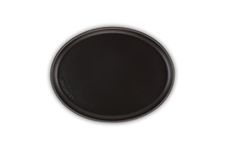 Le Creuset Cast Iron Oval Plate 31 Cm- Black