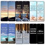 Creanoso Inspirational Quotes Bookmarks Cards (30-Pack) - Wisdom Sayings - Encouragement Stocking Stuffers Gifts for Men Women Adults Teens Kids Entrepreneur Seminar Bookmarker Pack