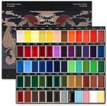 rubens Watercolor Paint Set 60 Colors,Professional Art Supplies,Watercolor Travel Palette for Adults，Artists,Adults Beginner
