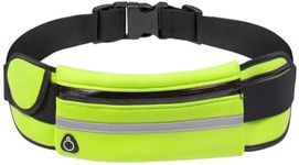 ALLTOP TURF Running Belt Waist Pack - Water Resistant Runners Belt Fanny Pack for Hiking Fitness – Adjustable Running Pouch for All Kinds of Phones iPhone Android Windows