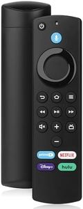 Voice Replacement Remote Control Fit for Fire Smart TVs Stick(2nd Gen), Smart TV Stick(3rd Gen), Smart TVs Stick Lite, Smart TVs Stick 4K, Smart TV Cube (1st Gen/2nd Gen), for 3rd Gen Smart TV