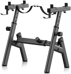 Piano Keyboard Stand with 4 Reinforced Adjustable Holder & Dual‑Size Screws