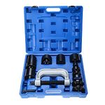 KUNTEC 21PCS Ball Joint Press Set & U-Joint Puller Service Tool Set, Upper and Lower Master Ball Joint Removal Tool with C-Press