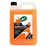 Turtle Wax Big Orange Car Shampoo & Wash 5L - Fast Rinse Formula That Removes Dirt & Road Grime Which Leaves your Car with A Glossy Showroom Shine & A Streak Free Finish