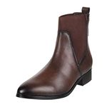 Mochi Women Ankle Boot Brown UK/7 EU/40 (31-84)