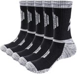 OUYJIA 5 Pairs Men's Cotton Cushion