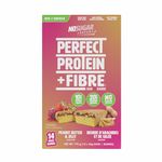 No Sugar Perfect Protein Bar - Peanut Butter and Jelly Flavor | 20g High Protein, Zero Sugar, Diabetic-Friendly, High Fiber, Keto-Friendly, Low Calorie, Nutrient Rich Healthy Snack | 14 Bars (55g)