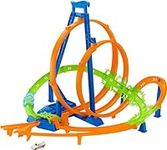 Hot Wheels Toy Car Track Set Action