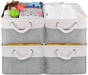 MHIFYOY Folding Storage Basket 4pcs