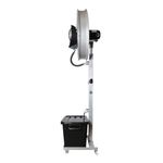 EUROKRAFT GRACE MF-309 26" MIST COOLING WATER COMMERCIAL DOMESTIC FAN Silver
