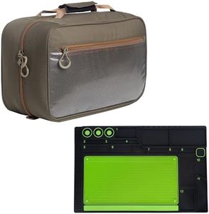 Ussuris fly tying travel case and Fly Tying Mat & Storage Station