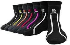 Sanabul Foot Grip Socks for Men & Women MMA Kickboxing Grappling Wrestling Pilates Yoga Non Slip - White, XS