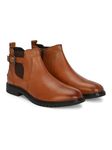 Dazzle Mens Tan Casual Ankle Boots 57381-8