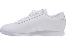 Reebok womens PRINCESS Sneakers, White/White, 7 US