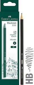 Faber-Castell Graphite Pencil 1111 HB, Pack of 12, (12-111100_12)