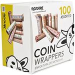 Moolah Assorted Coin Wrappers, 100 