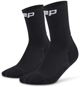 CEP 5.0 Mid Cut – Kurze Laufsocken für Herren – Laufsocken mit Kompression für mehr Stabilität und Blasenschutz und blasenfreies Laufen – Hochwertige Running Socks für optimale Durchblutung
