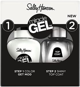 Sally Hansen Miracle Gel Duo Nail Polish Top Coat and Get Mod 900, 29.4ml