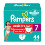 Pampers Cruisers 360 Diapers Size 7 44 Count