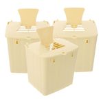 POPETPOP Parakeet Nesting Box Bird Cage: 3Pcs Budgie Nesting House Bird Nest House for Lovebirds Parrotlets Cockatiel Lovebirds Finch Canary