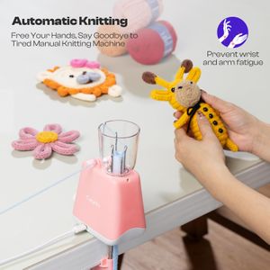 Caydo Electric i-Cord Knitting Machine – Automatic Yarn Knitter