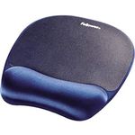 Fellowes Memory Foam Mouse Pad/Wrist Support - Sapphire