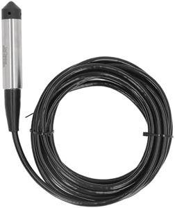 4-20mA Submersible Liquid Level Sensor Water Level Transmitter Stainless Steel Probe IP68 Waterproof Diffused Silicon Pressure Sensor for Tank Reservoir Monitoring