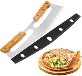 ZOCY Pizza Cutter Rocker with Woode