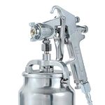 ORAZIO Air Paint Spray Gun, 1000ml Capacity Suction Feed Cars Trucks Furniture Painting Gun 2mm Nozzle 221250A