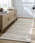 Hauteloom GRIET Wool Living Room, Bedroom Area Rug - Bohemian, Transitional - Bone, Clay, Metallic Copper - 18" Sample