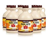 Kirkland Maple Syrup, 100% Pure and Natural, Grade A, Taste 1L (case of 6)