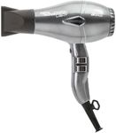 Parlux Advance Light Ionic and Ceramic Hair Dryer in Graphite Grey Powerful, Quiet Lightweight Blow Dryer with 2 Speed Controls, 4 Heat Settings & 2 Nozzle Attachments. Made with Recycled Materials.